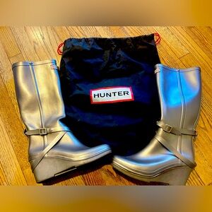 Hunter rain boots size 9